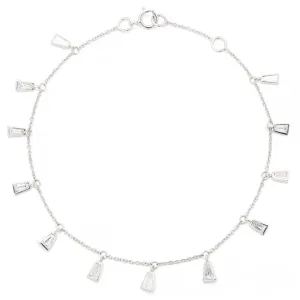 18K White Gold Diamond Bracelet