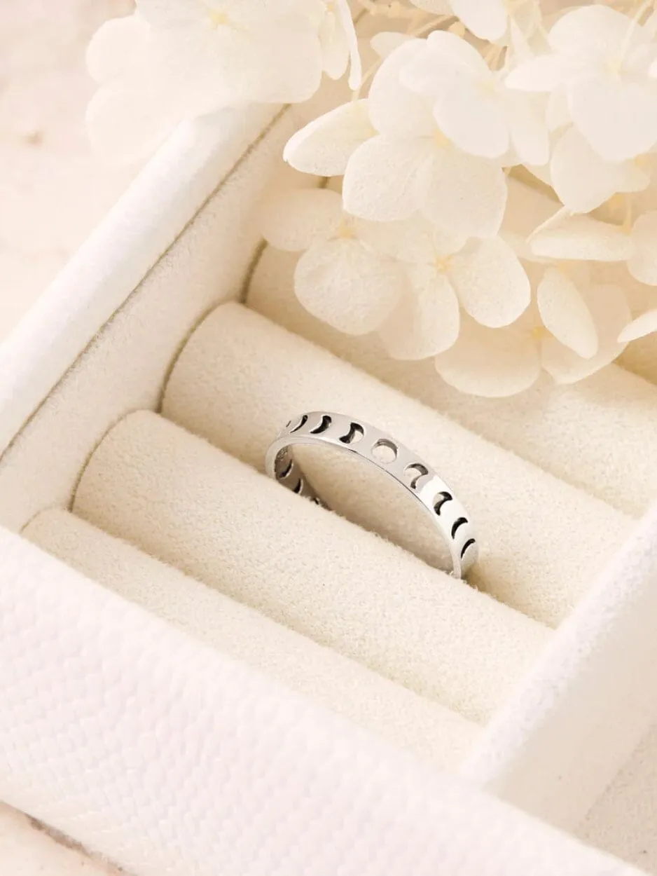 All The Phases Ring - Silver