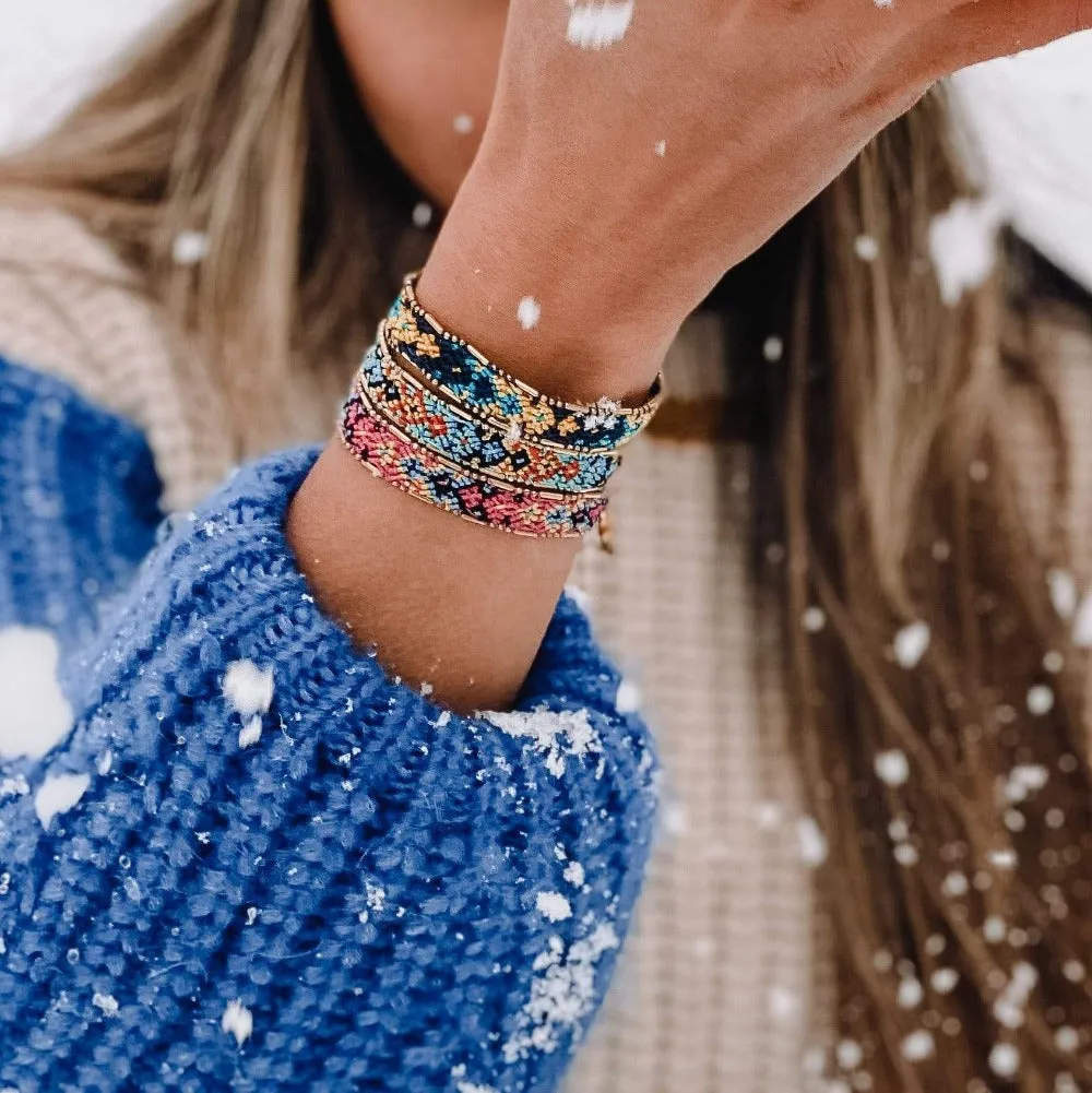 Bali Friendship Bracelet - Neon Shark