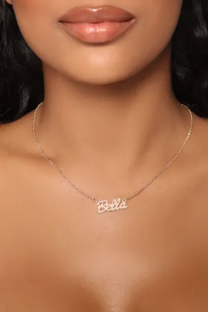 Bella Pearl Pendant Necklace - Gold