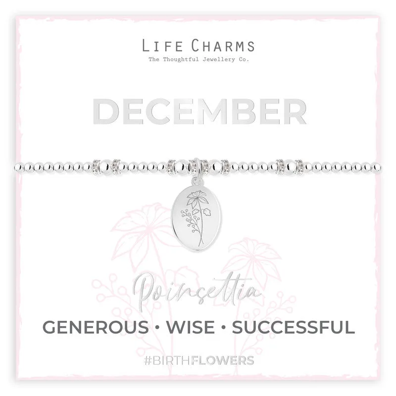 BIRTH FLOWER DECEMBER BRACELET