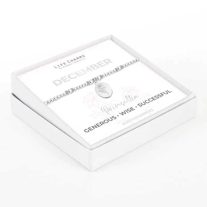 BIRTH FLOWER DECEMBER BRACELET