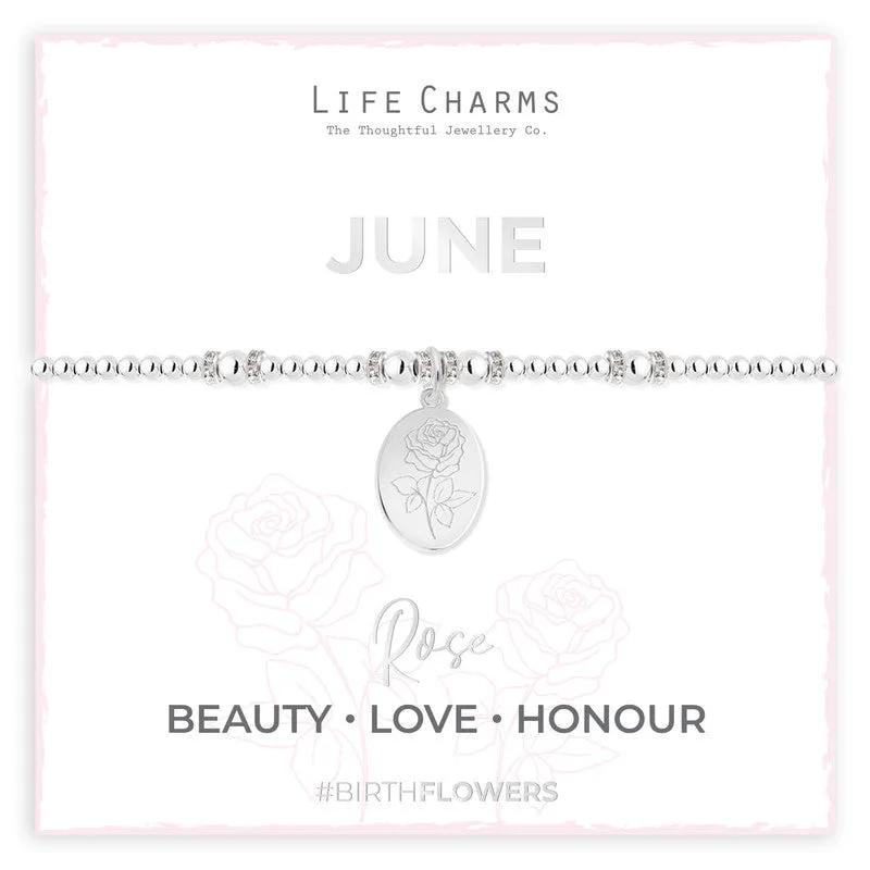 BIRTH FLOWER JUNE BRACELET