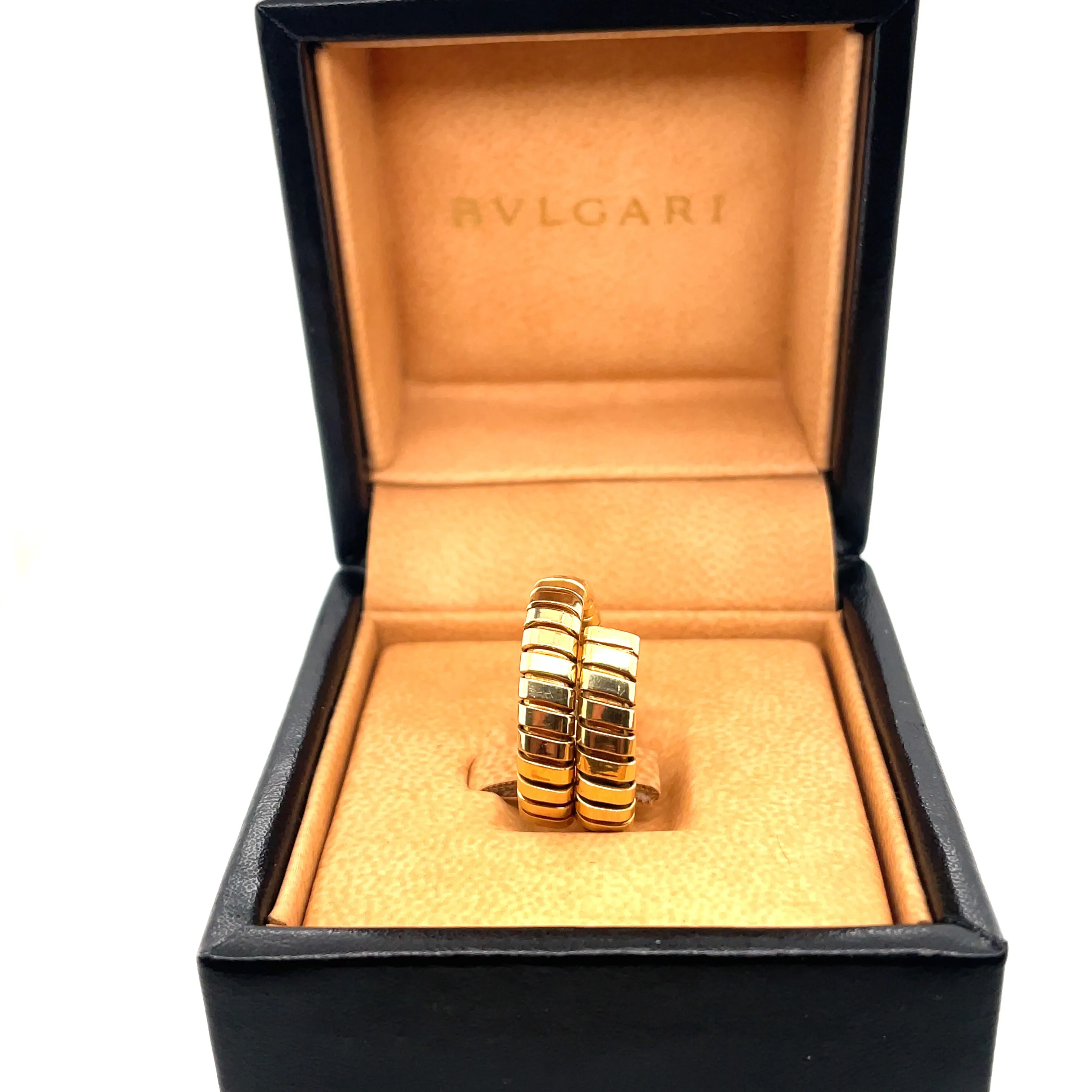 Bulgari Tubogas Gold Ring