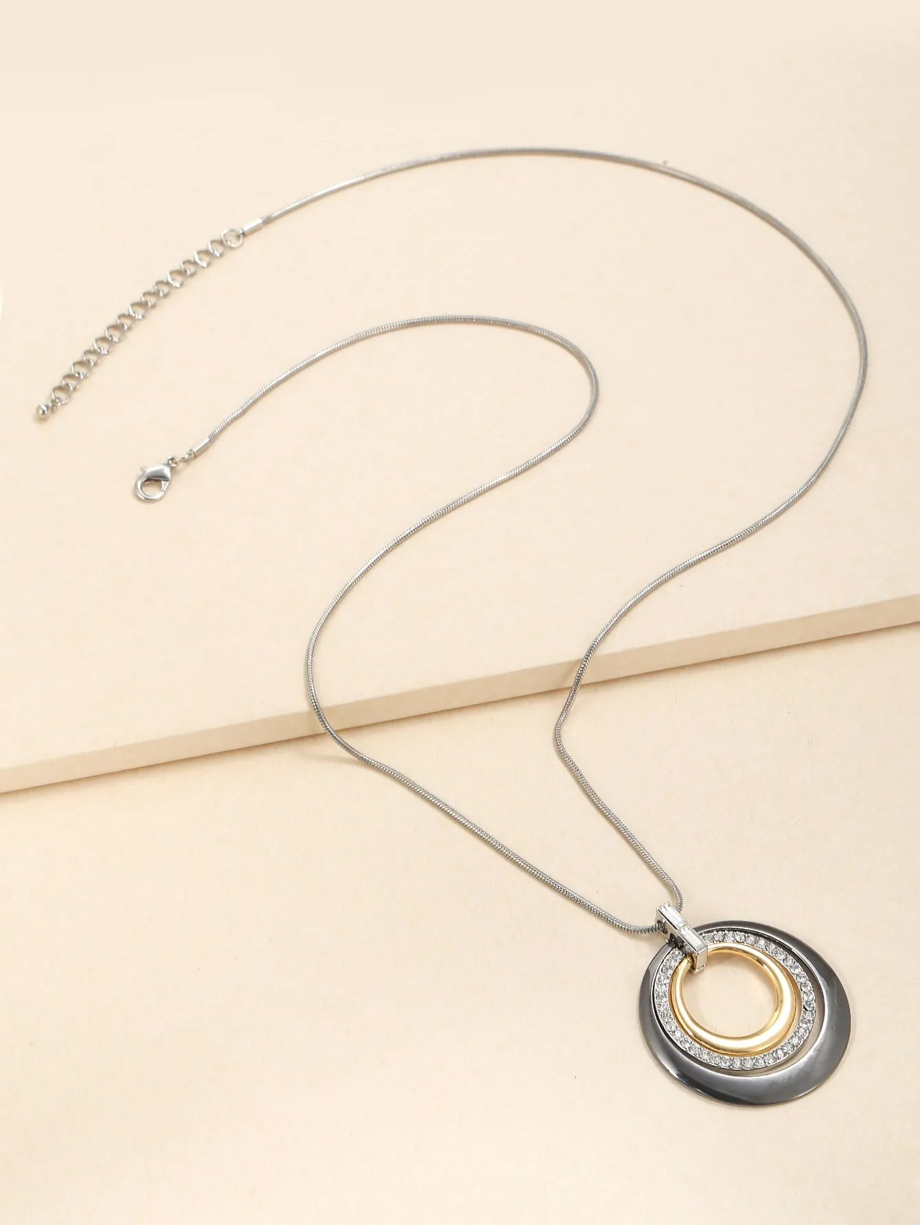 Circle Pendant Necklace for Women Jewelry for Women Gift for Her Necklace