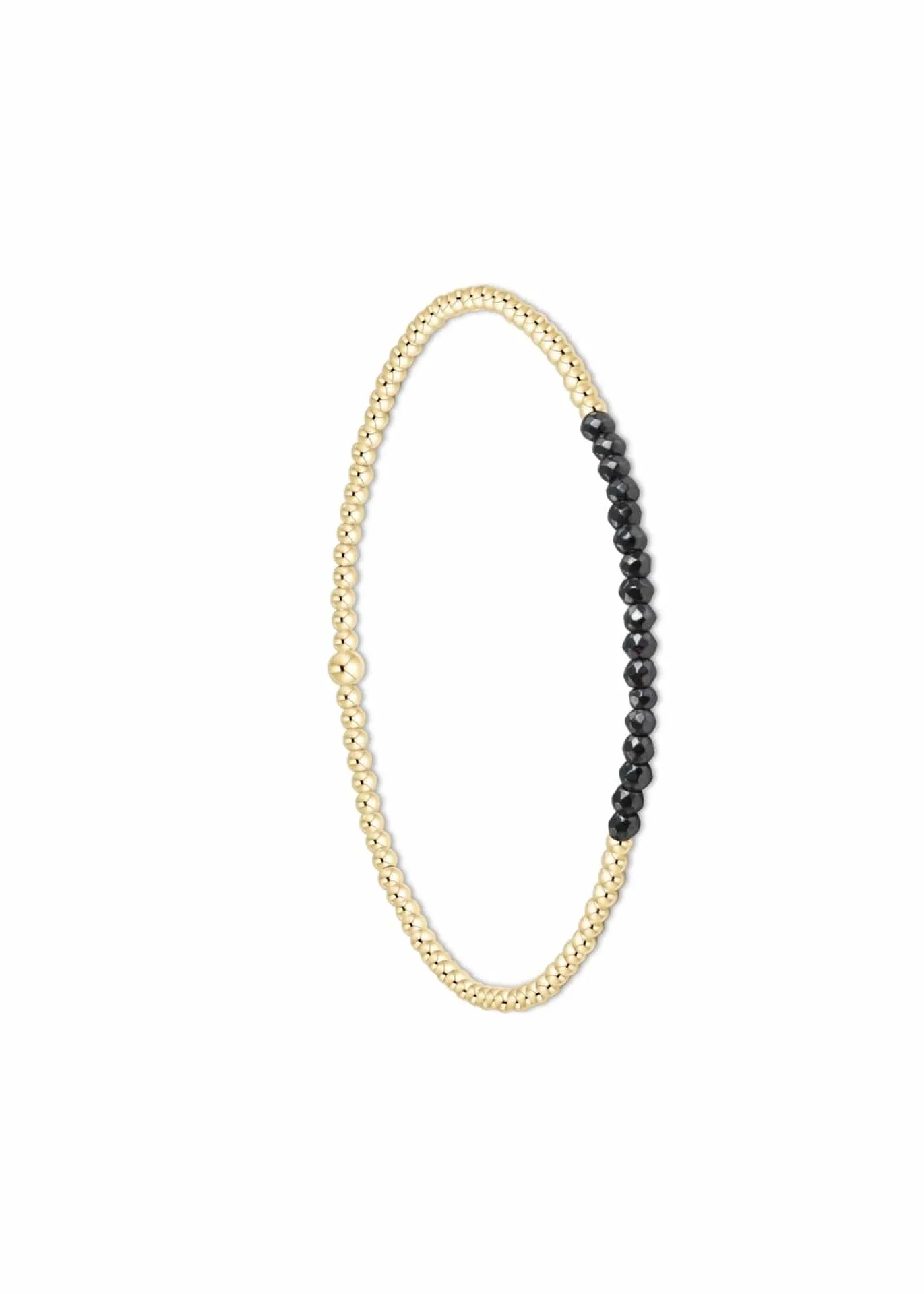 E Newton Gold Bliss Bracelet Faceted Hematite