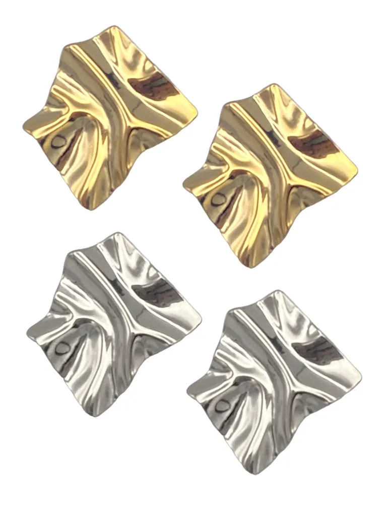Farrah B Visionary Statement Earrings in Sterling Silver