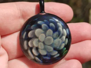 Flower Implosion Pendant with Ash