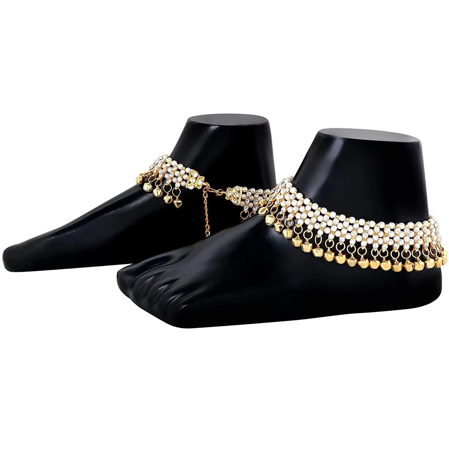 Ghungroo Gold Plated Alloy Anklet