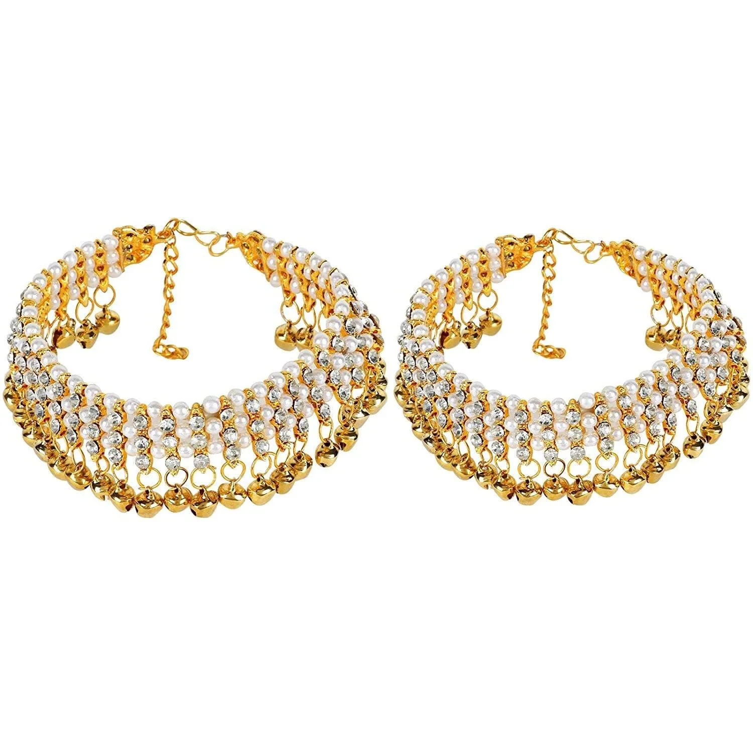 Ghungroo Gold Plated Alloy Anklet