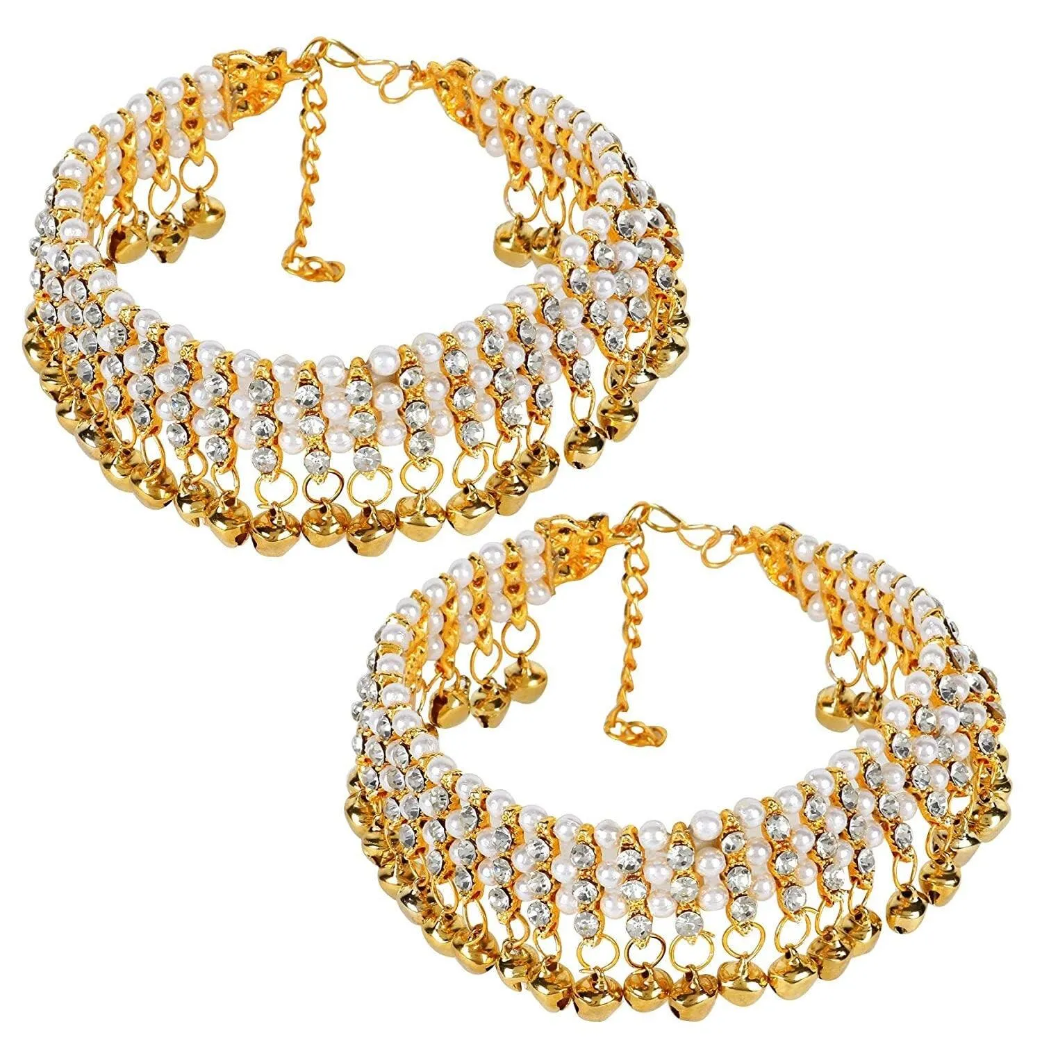 Ghungroo Gold Plated Alloy Anklet