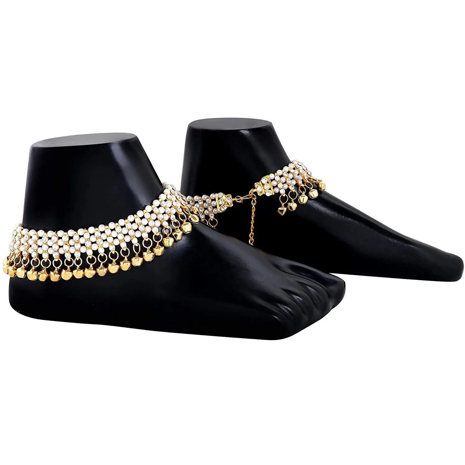 Ghungroo Gold Plated Alloy Anklet