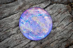 Glittering Dichroics - Pendants or Touchstone with Ash