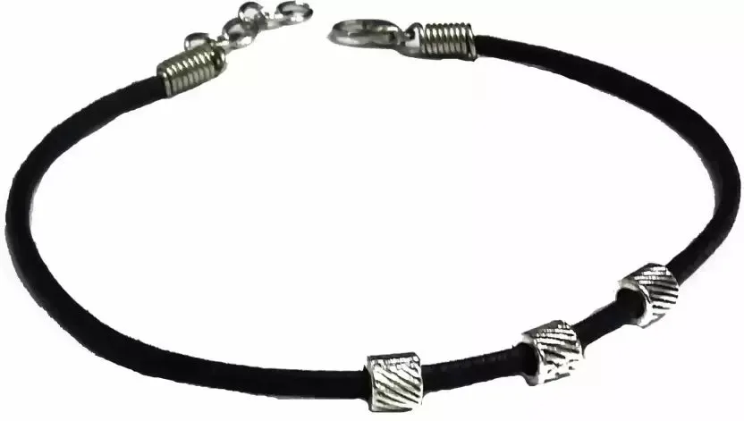Gurjari Jewellers Cotton Dori Anklet (Pack of 2)