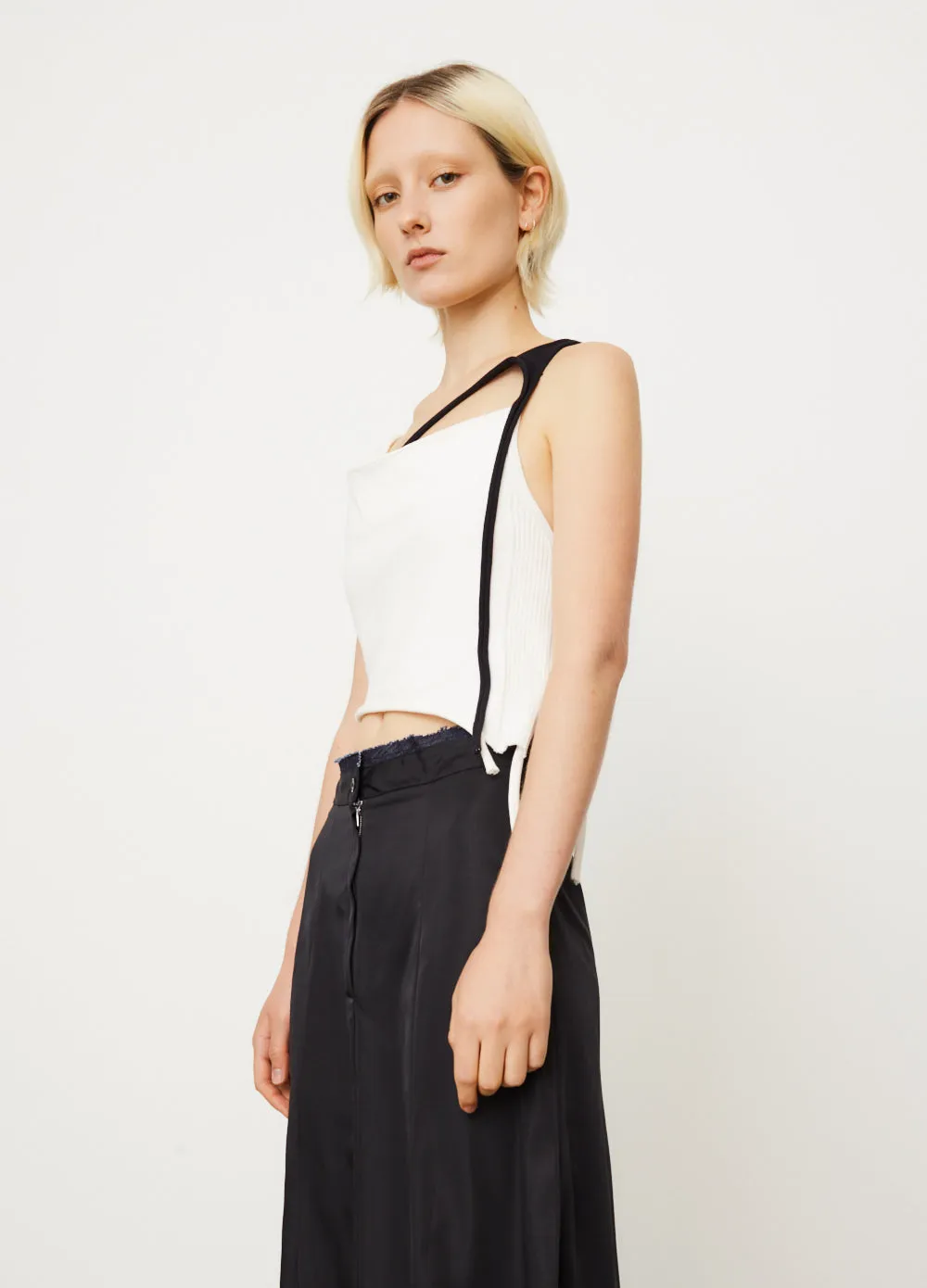Knit Bustier Top