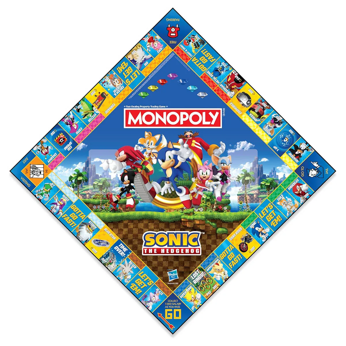 Monopoly Board Game Sonic the Hedgehog Edition