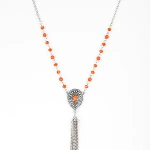 Paparazzi Necklace ~ Soul Quest - Orange