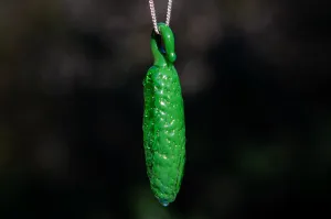 Pickle Pendant with Cremation Ash