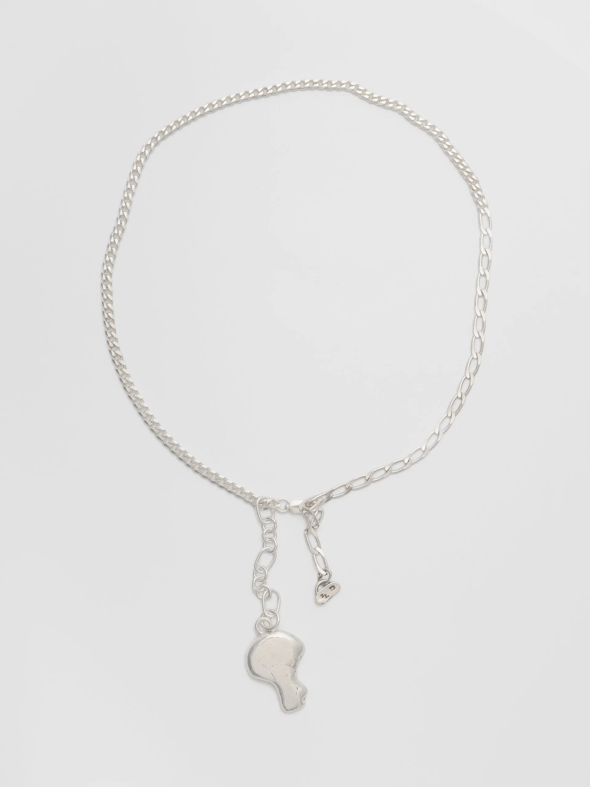 PIECES by The Lair Kinoko Necklace Silver 1/2