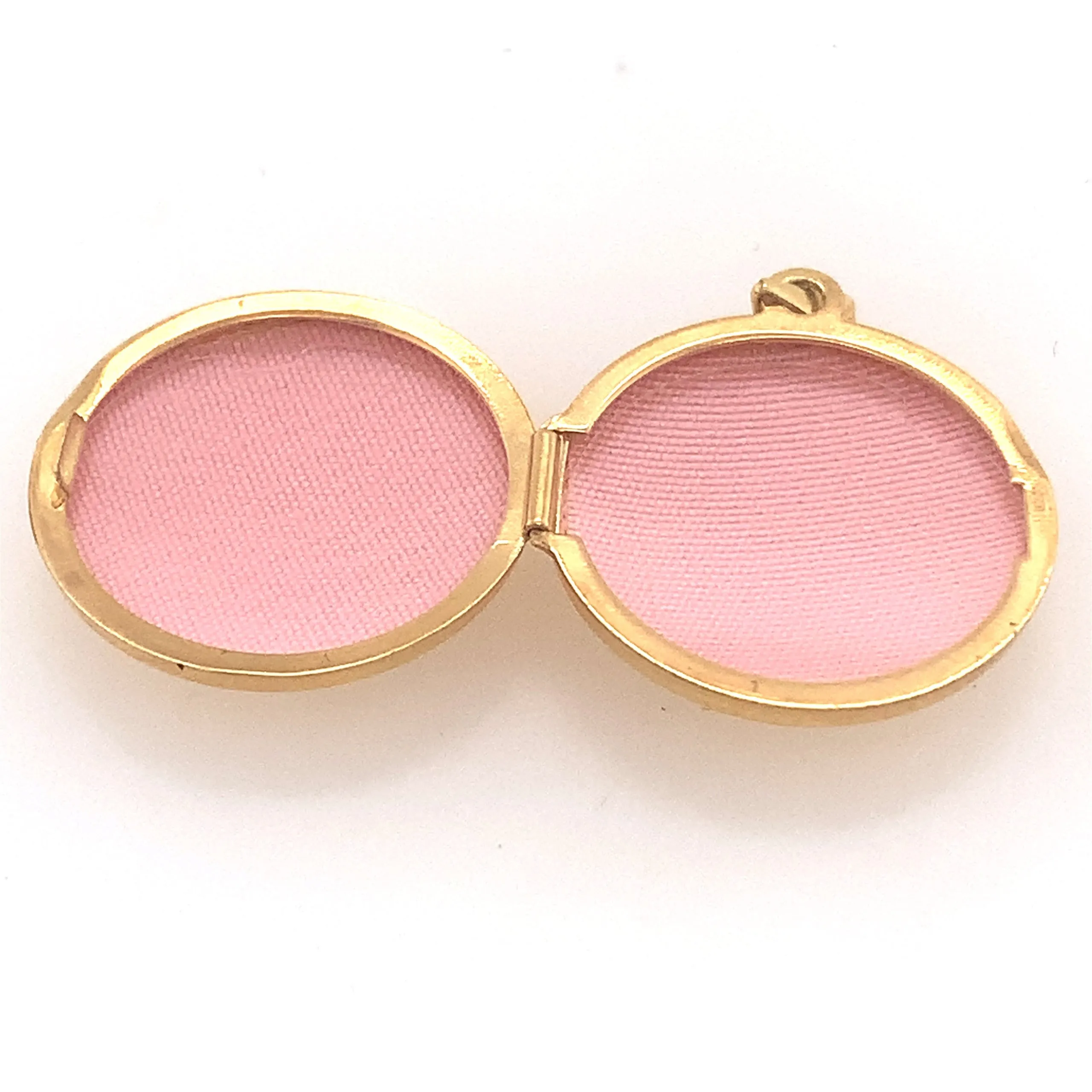 Round Polished Engravable Locket