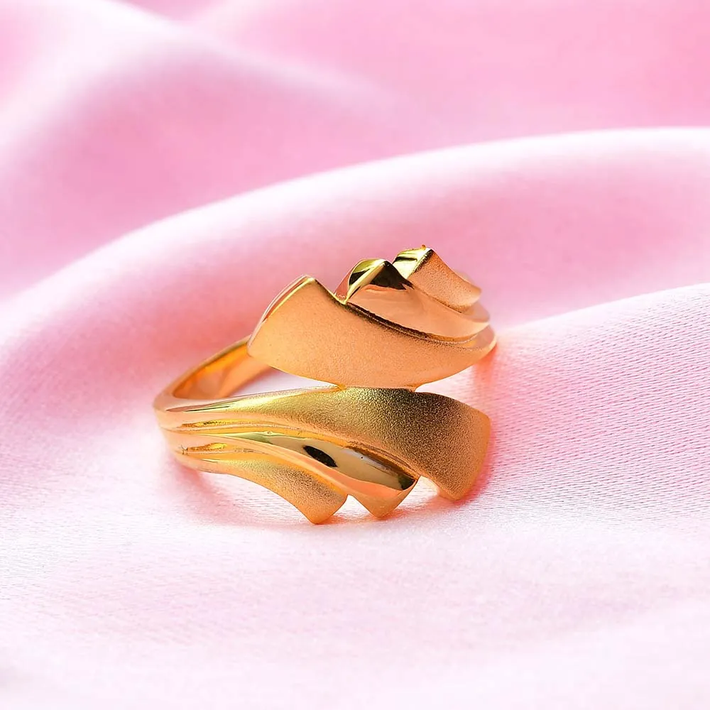 Sandblast Texture Bypass Ring
