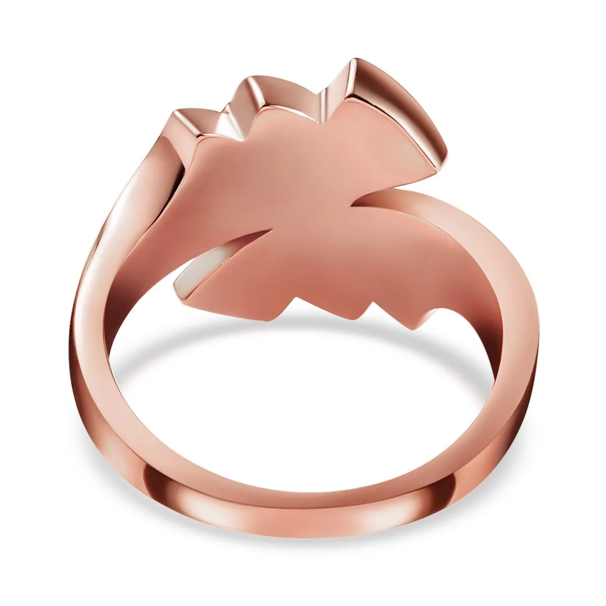 Sandblast Texture Bypass Ring