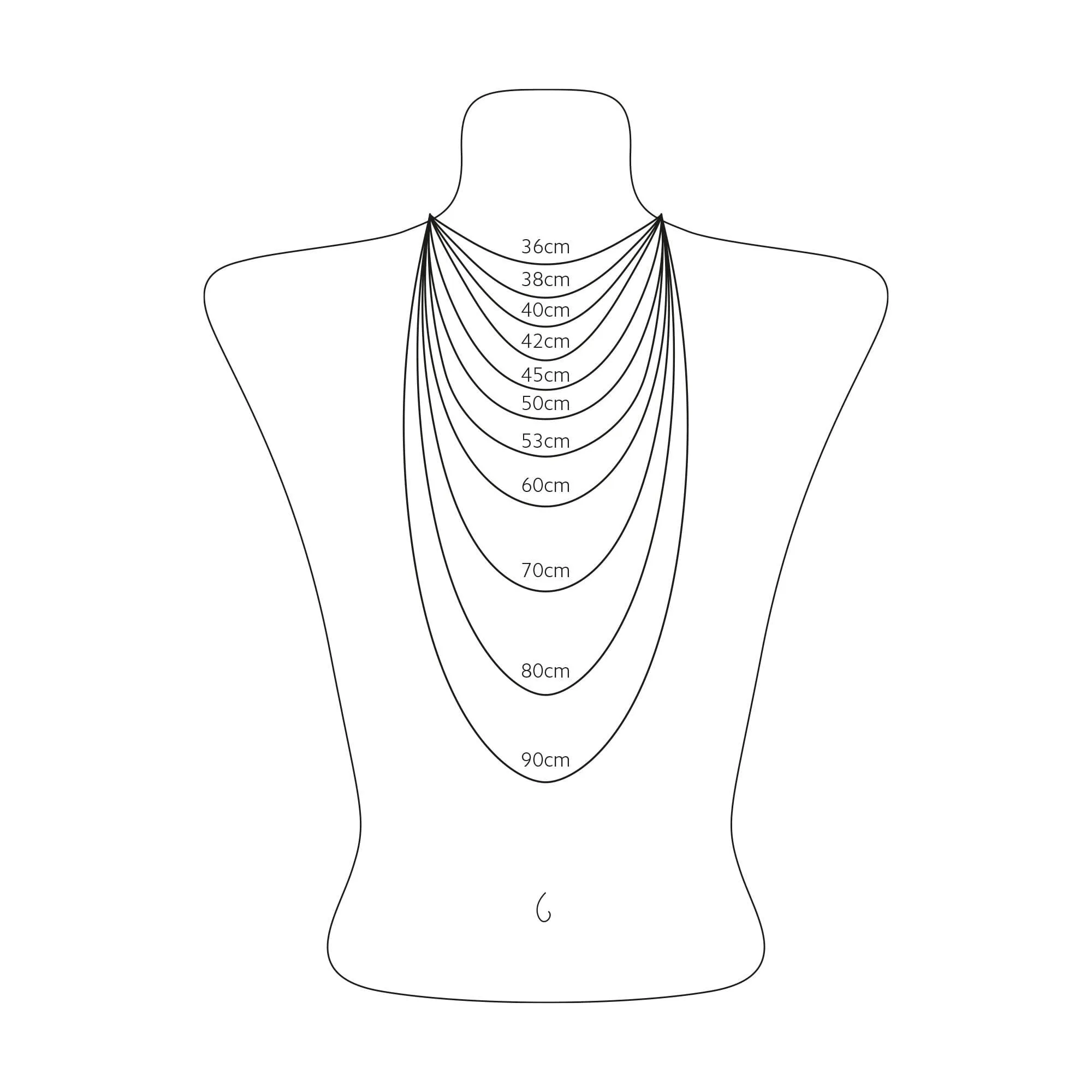 THOMAS SABO Necklace with letter pendant E and white zirconia - silver