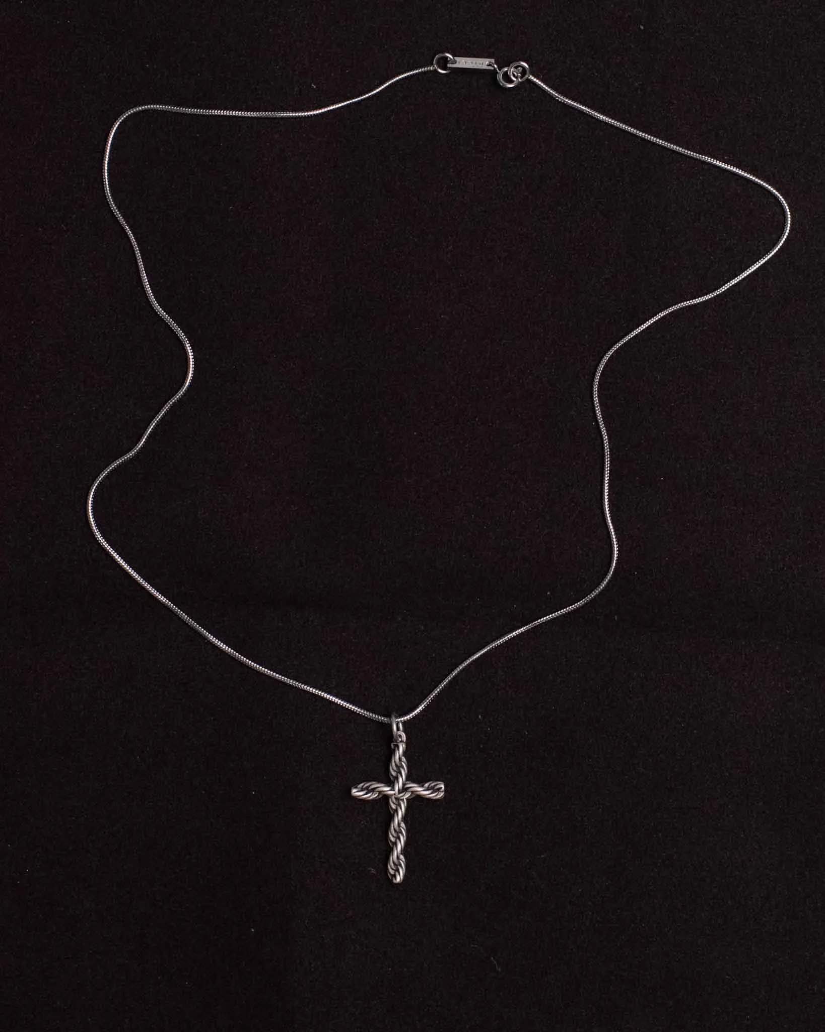 Twisted Cross Necklace