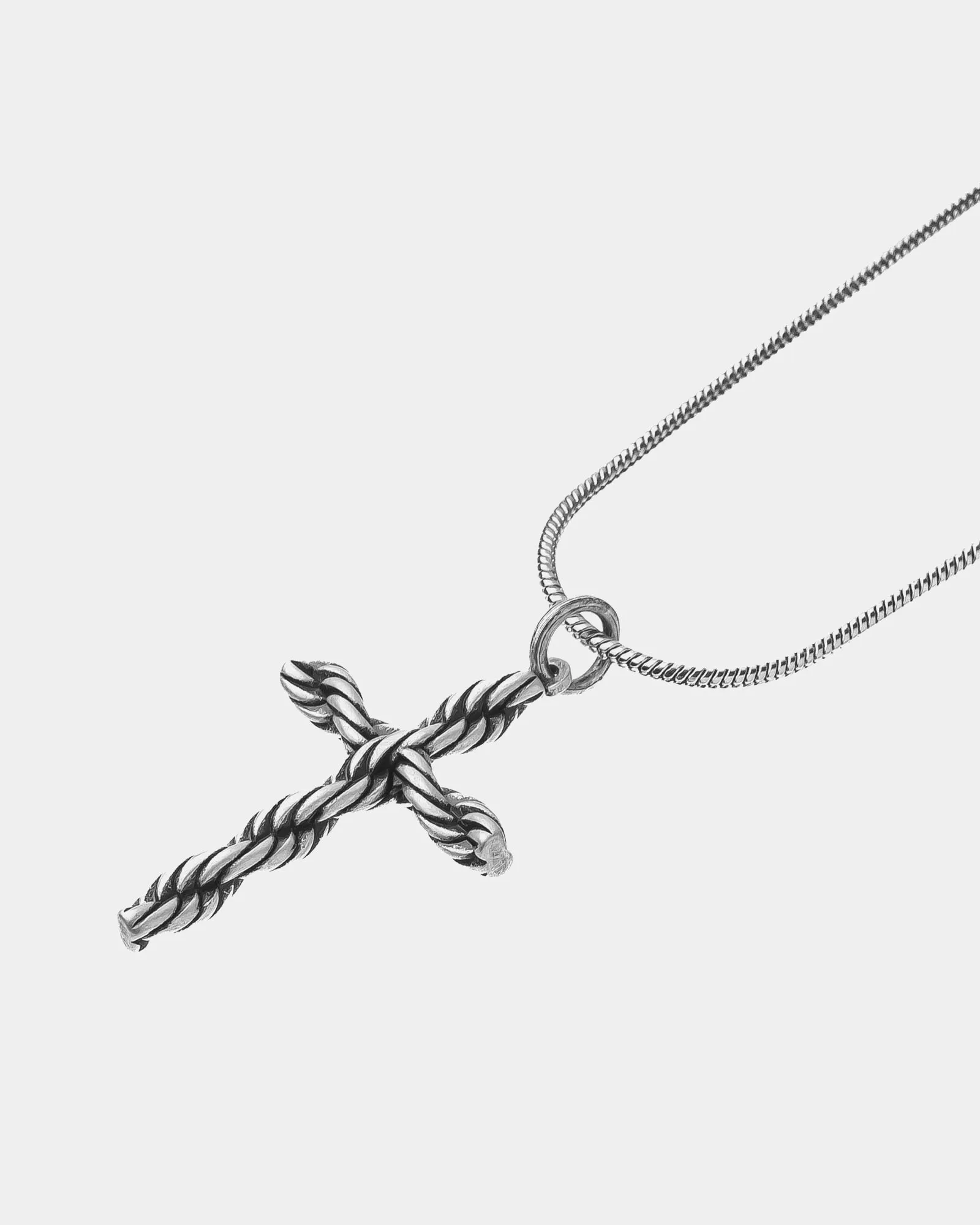 Twisted Cross Necklace