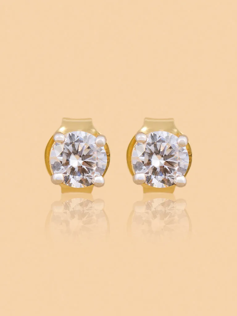 Westside X Pome Brilliant Solitaire Lab Diamond Earrings