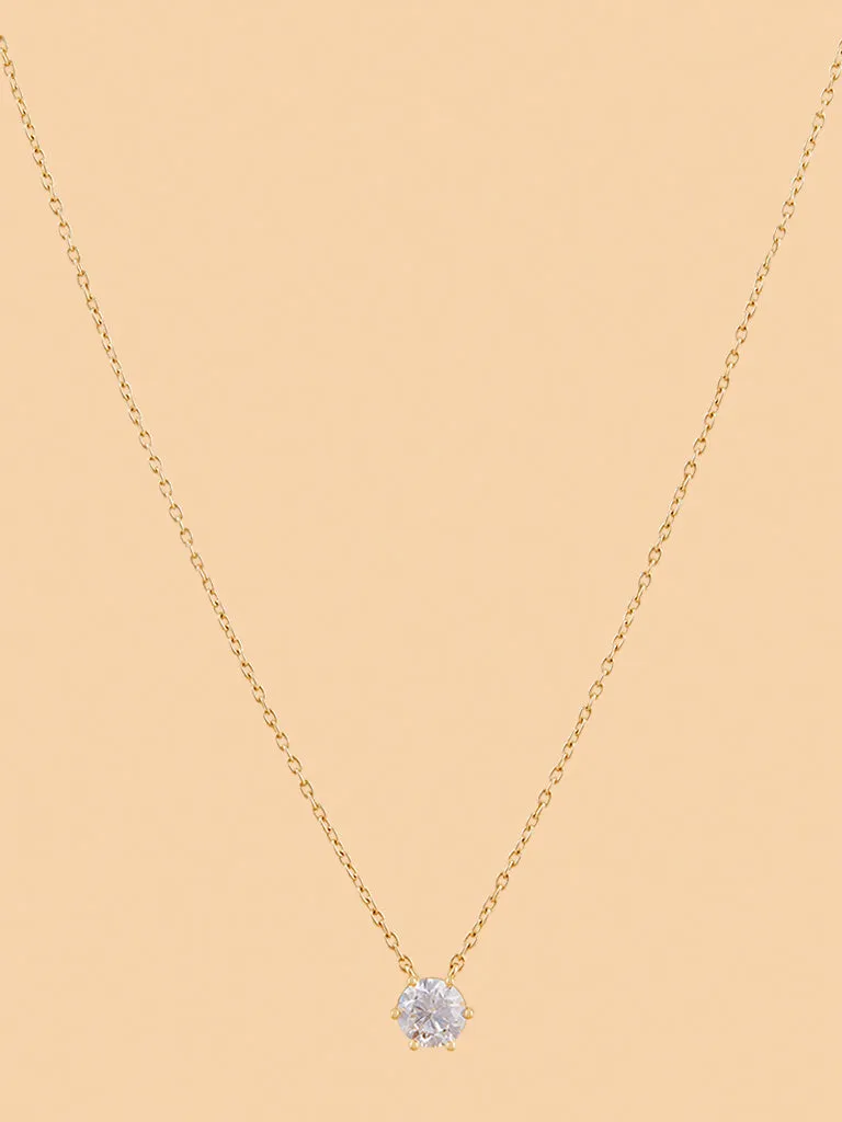Westside X Pome Classic Lab Diamond Solitaire Necklace