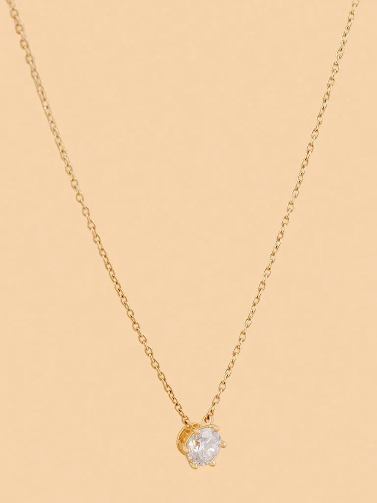 Westside X Pome Classic Lab Diamond Solitaire Necklace
